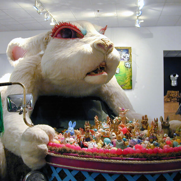 "Rex Rabbit," Art car by Larry Fuente