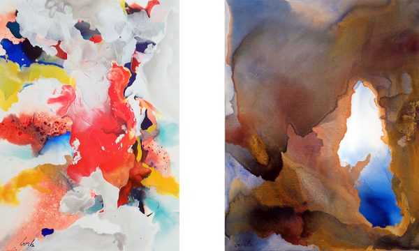 Sue Burke Harrington
Left: "Evening Light," 2014, acrylic on canvas, 40 x 30”
Right: "Windows," 2015, acrylic on canvas, 40 x 30”