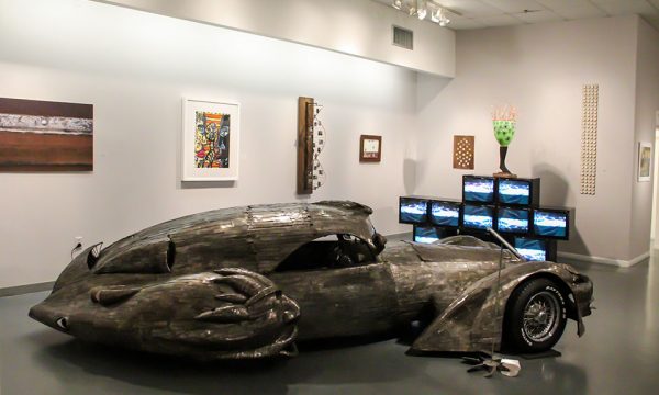 11th Annual Open Call Show, "Lives Matter", Installation view Art Car Museum, 2016