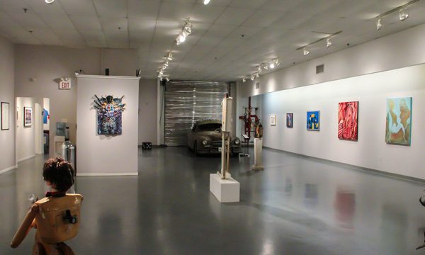 11th Annual Open Call Show, "Lives Matter", Installation view Art Car Museum, 2016