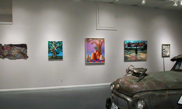 11th Annual Open Call Show, "Lives Matter", Installation view Art Car Museum, 2016