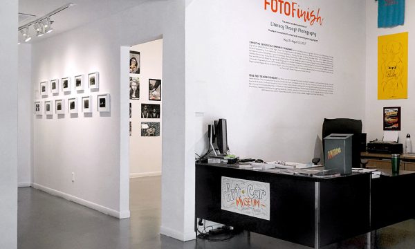 "FotoFinish, Literacy Through Photography", installation view Art Car Museum, 2017