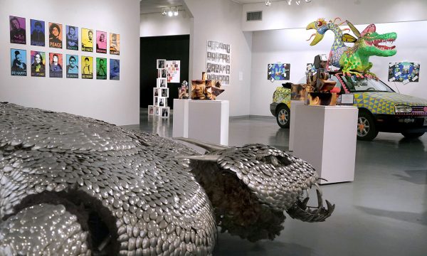 "FotoFinish, Literacy Through Photography", installation view Art Car Museum, 2017