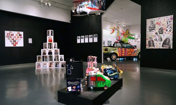 "FotoFinish, Literacy Through Photography", installation view Art Car Museum, 2017