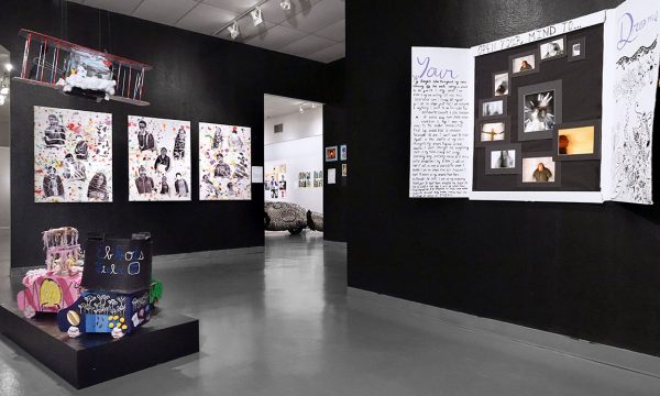 "FotoFinish, Literacy Through Photography", installation view Art Car Museum, 2017