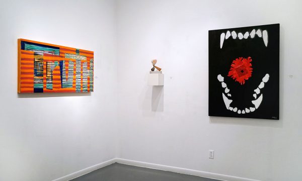 12th Annual Open Call Exhibition, "Trump THIS!", installation view at the Art Car Museum, 2017