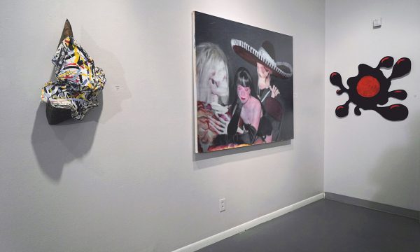 12th Annual Open Call Exhibition, "Trump THIS!", installation view at the Art Car Museum, 2017