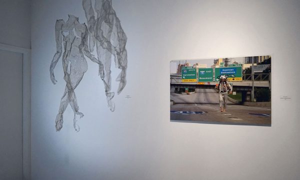 12th Annual Open Call Exhibition, "Trump THIS!", installation view at the Art Car Museum, 2017