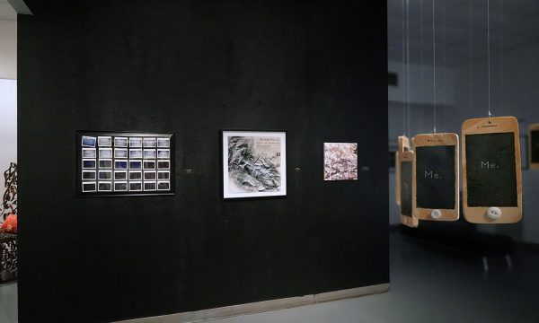 12th Annual Open Call Exhibition, "Trump THIS!", installation view at the Art Car Museum, 2017