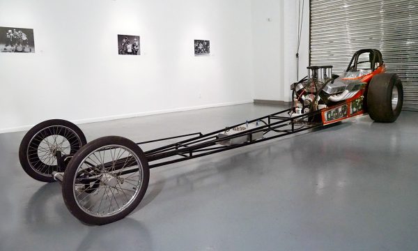 "Rat Rod Review", installation view at the Art Car Museum, 2017 - 2018