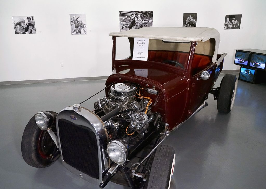 "Rat Rod Review", installation view at the Art Car Museum, 2017 - 2018