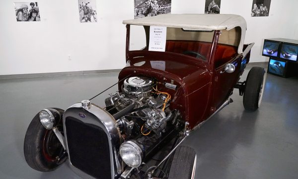 "Rat Rod Review", installation view at the Art Car Museum, 2017 - 2018