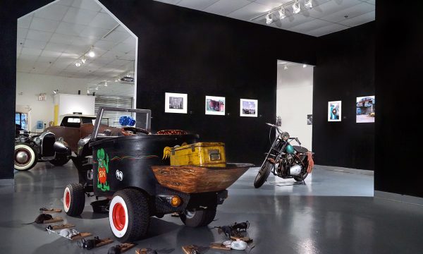 "Rat Rod Review", installation view at the Art Car Museum, 2017 - 2018