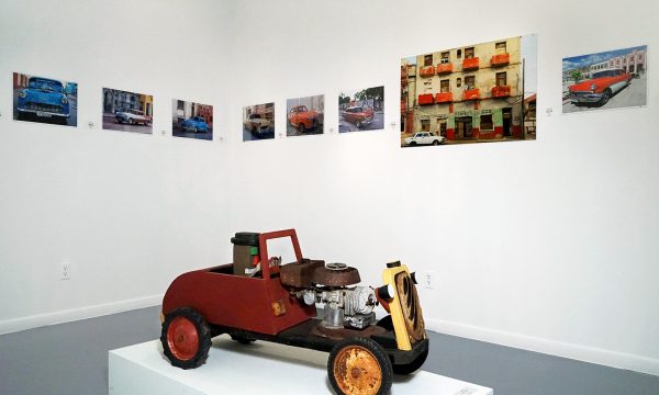 "Rat Rod Review", installation view at the Art Car Museum, 2017 - 2018