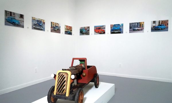 "Rat Rod Review", installation view at the Art Car Museum, 2017 - 2018