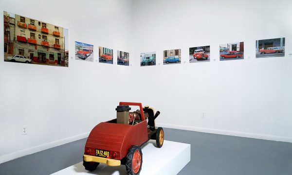 "Rat Rod Review", installation view at the Art Car Museum, 2017 - 2018