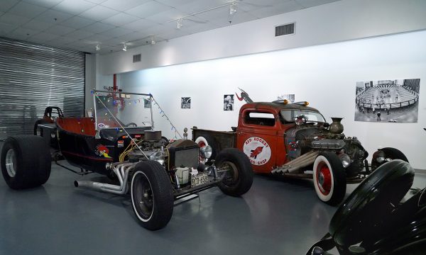 "Rat Rod Review", installation view at the Art Car Museum, 2017 - 2018