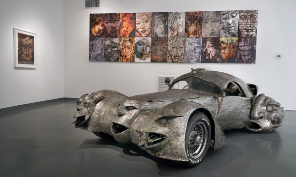 "Phantom" by W.T. Burge, FotoFest 2018, installation view Art Car Museum 2018