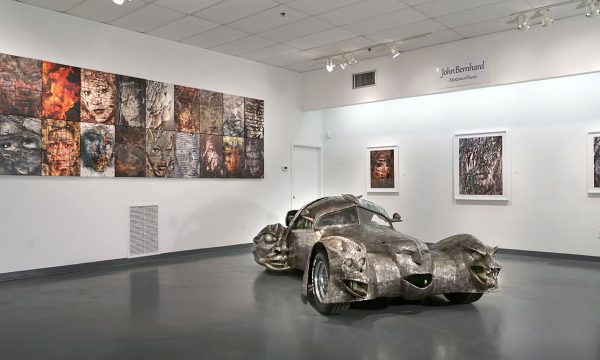 John Bernhard, "Phantom" by W.T. Burge, FotoFest 2018, installation view Art Car Museum 2018