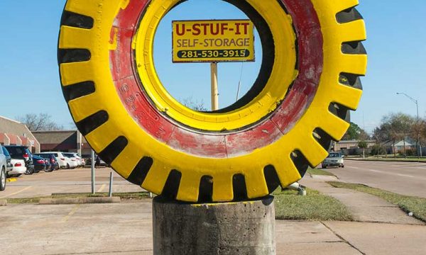 Robert Cook, "Painted Tire W. Belfort", archival digital print