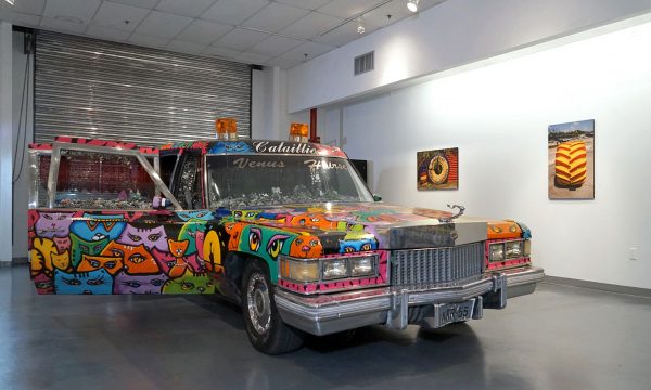 Susan Venus, "Venus Hairse Cataillic", (hand painted by Beans Barton): "Celebration of Art Cars", 20th Anniversary of the Art Car Museum, installation view, 2018