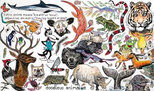 David Kidd, "Doodleus Animalus", 2018