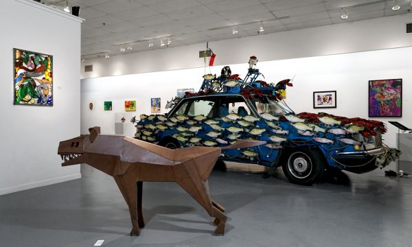 "Animals", Installation view at the Art Car Museum, 2019