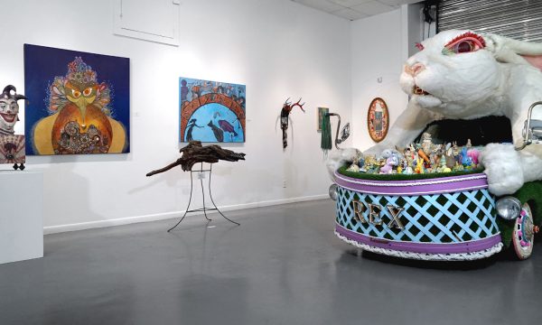 "Animals", Installation view at the Art Car Museum, 2019