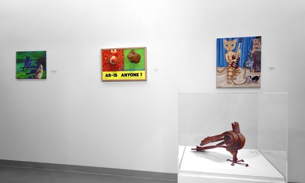 "Animals", Installation view at the Art Car Museum, 2019