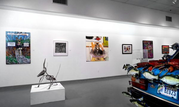 "Animals", Installation view at the Art Car Museum, 2019