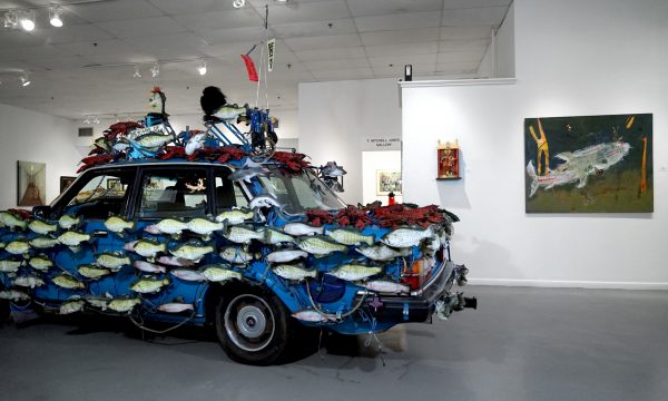 "Animals", Installation view at the Art Car Museum, 2019