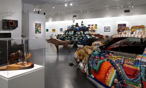 "Animals", Installation view at the Art Car Museum, 2019