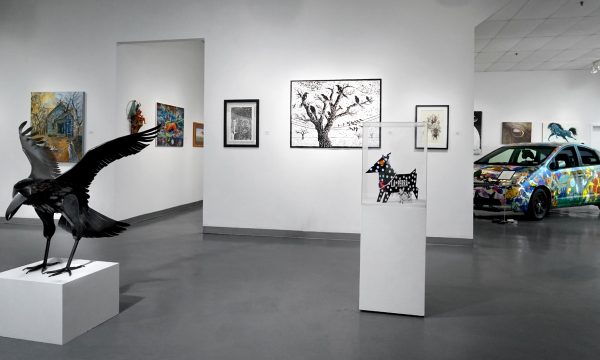 "Animals", Installation view at the Art Car Museum, 2019