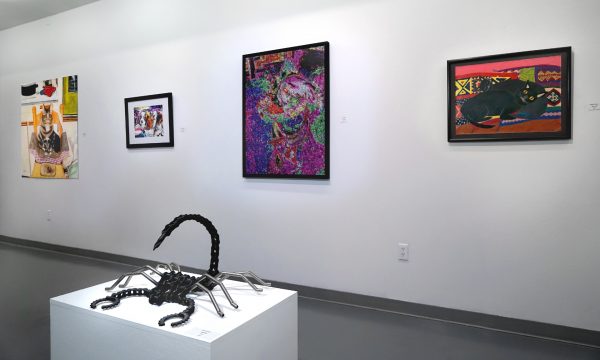 "Animals", Installation view at the Art Car Museum, 2019