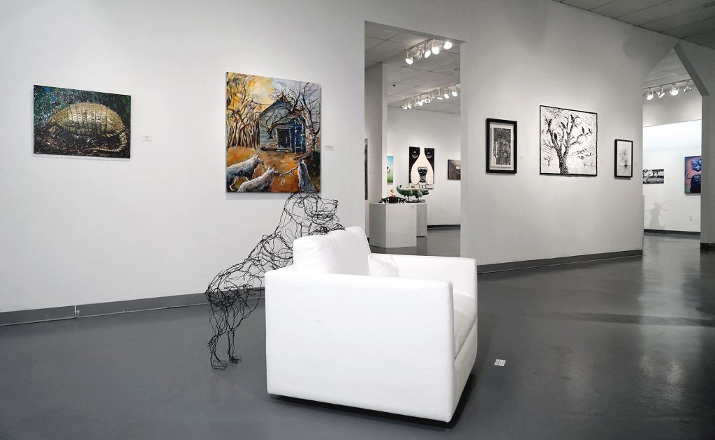 "Animals", Installation view at the Art Car Museum, 2019